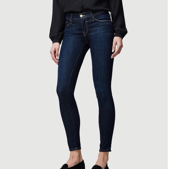 FRAME Le Skinny de Jeanne in Queens Way - Picture 1 of 7